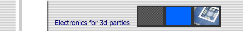 Electronics for 3d parties